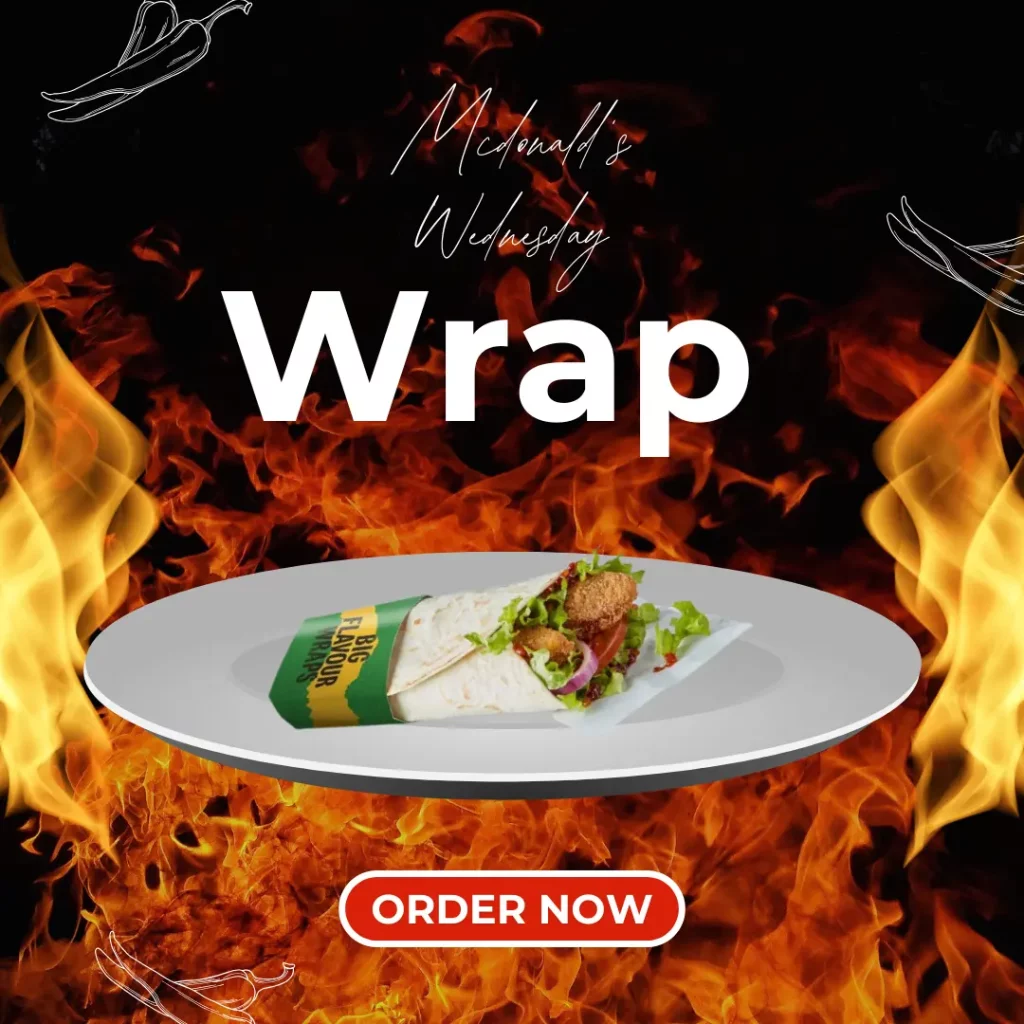 Wrap Of The Day Mcdonald's Wednesday